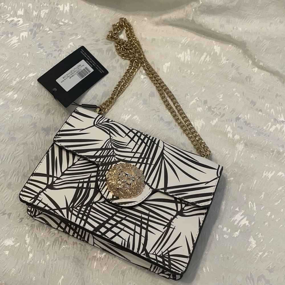 Black and white printed bag